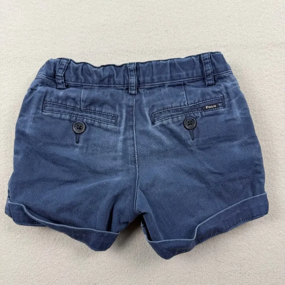 Polo Ralph Lauren Toddler Navy Chino Shorts